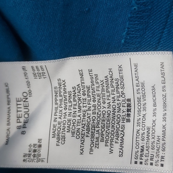 Banana Republic Dark Turquoise sheath dress - Picture 5 of 5